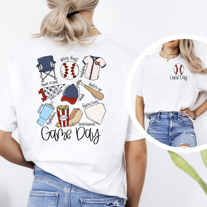 Baseball Game Day T-Shirt