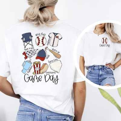 Baseball Game Day T-Shirt