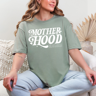 Mother Hood Trendy Mom T Shirt