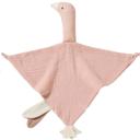 Boho Dusty Rose Rose Goose Muslin Lovey