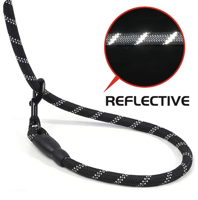 Reflective Dog Leash with Comfortable Padded Handle 