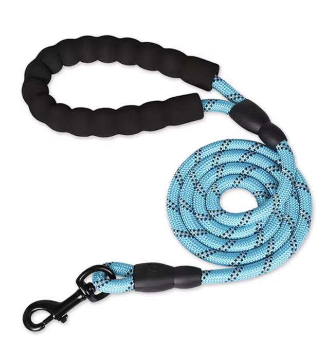 Reflective Dog Leash with Comfortable Padded Handle 