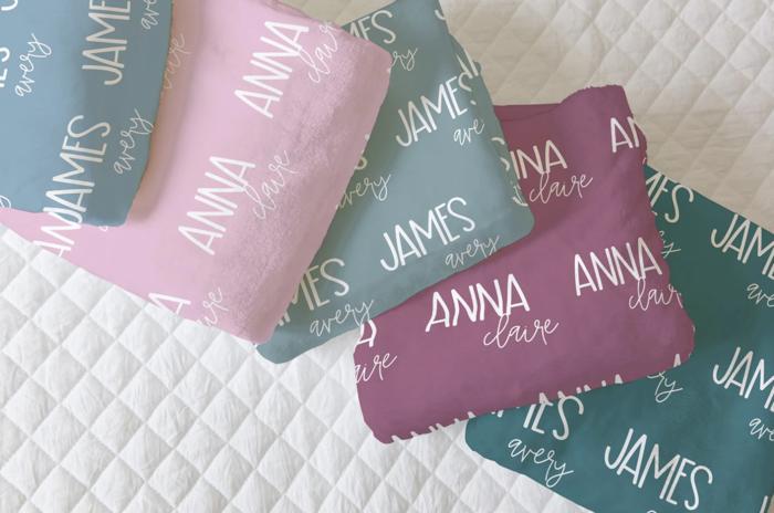 Personalized Name Blanket - Font Duo