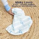 11X12 Lovey Minky Personalized Floral Blanket