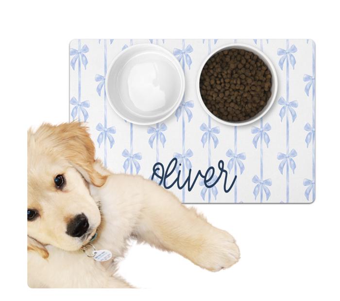 Personalized Chinoiserie Pet Mat