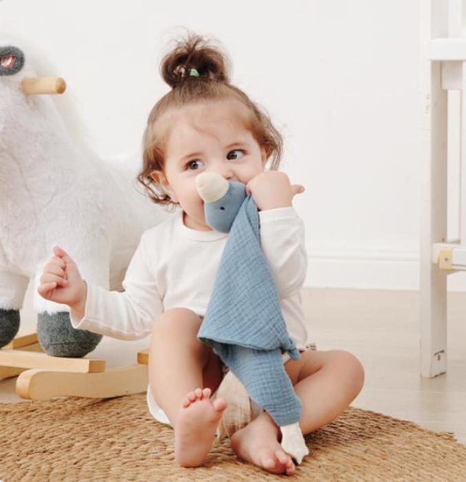 Goose Muslin Lovey-  Set of Two Bundle