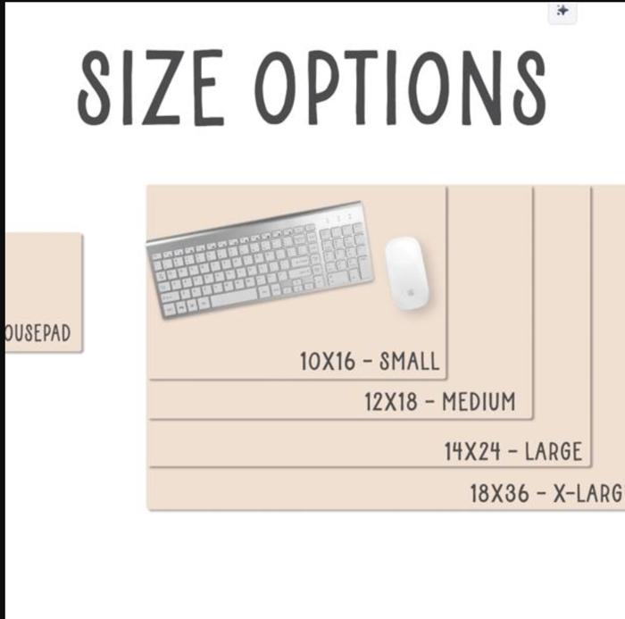 Custom Personalized Desk Mats - Coquette