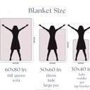  Personalized Boho Name Blanket