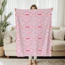  Personalized Girls Blanket, Pop-Star Inspired Blanket, Christmas Gift To Niece, Personalized Girl Blanket Concert Fan Throw