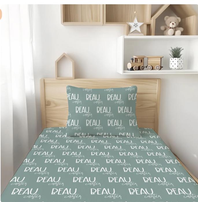 Personalized Bed Sheet - Many colors