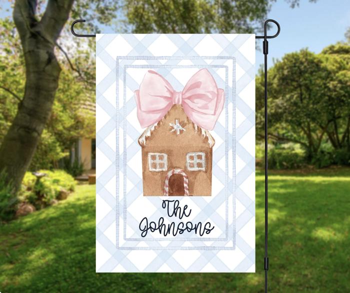 Gingerbread House - Custom Flag