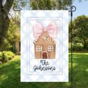 Garden Flag - 12 x 18"  Gingerbread House - Custom Flag