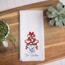 Design 8 Personalized Christmas Waffle Towel
