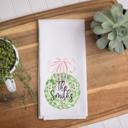 Design 3 Personalized Christmas Waffle Towel