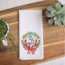 Design 4 Personalized Christmas Waffle Towel