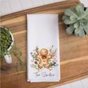 Design 9 Personalized Christmas Waffle Towel