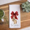 Design 16 Personalized Christmas Waffle Towel