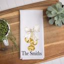 Design 18 Personalized Christmas Waffle Towel