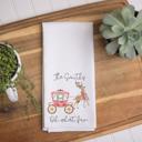 Design 24 Personalized Christmas Waffle Towel