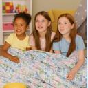  Personalized Floral Blanket