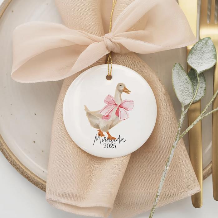 Personalized Ceramic Ornaments