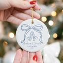 Design 7 Personalized Ceramic Ornaments