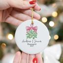 Design 9 Personalized Ceramic Ornaments