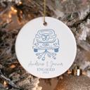 Design 8 Personalized Ceramic Ornaments