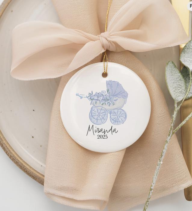 Personalized Ceramic Ornaments