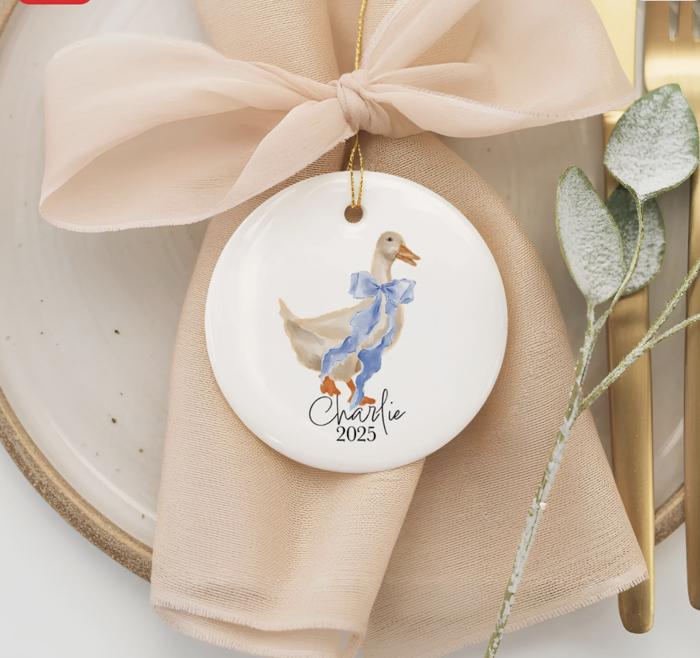 Personalized Ceramic Ornaments