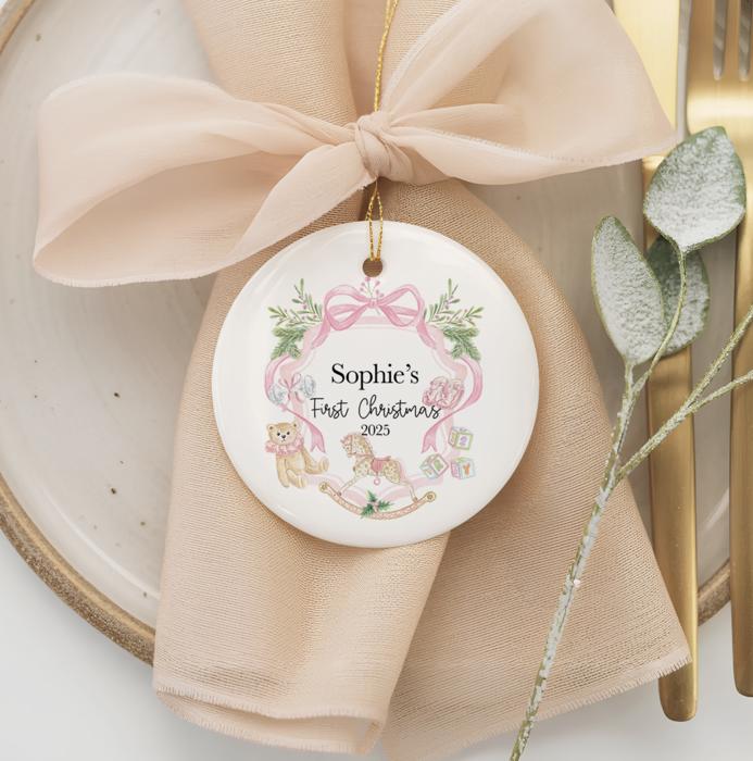 Personalized Ceramic Ornaments