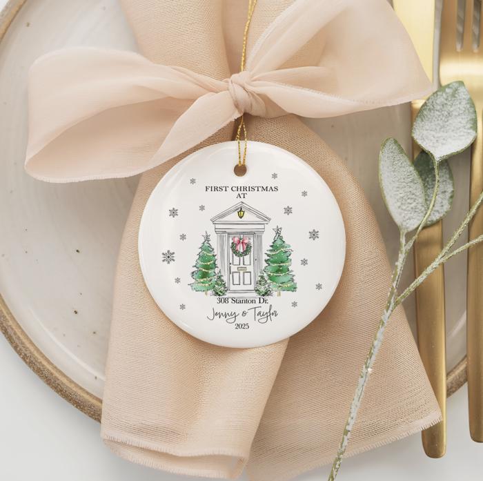 Personalized Ceramic Ornaments