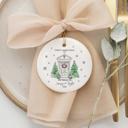 Design 19 Personalized Ceramic Ornaments