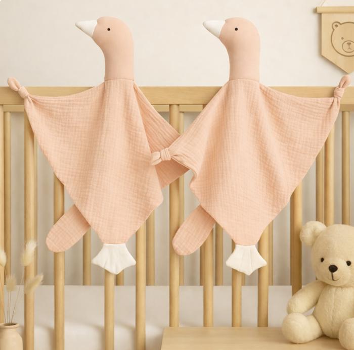 Goose Muslin Lovey-  BEST Value Bundle - 4 Colors