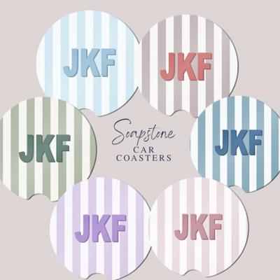 Personalized Car Coasters - Set of Two