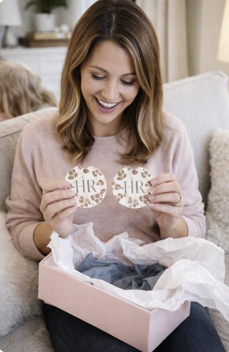 🐆 Personalized Animal Print Sandstone Car Coasters – Set of 2