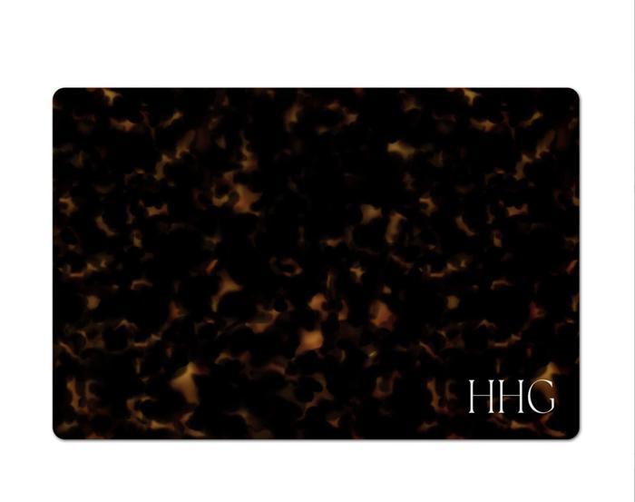 Monogrammed Animal Print Desk Mats - 4 sizes