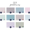  Personalized Desk Mat  - Cabana Stripes