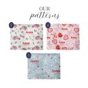  Personalized Valentine Blankets - Three Sizes