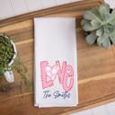  Personalized Valentine Towels