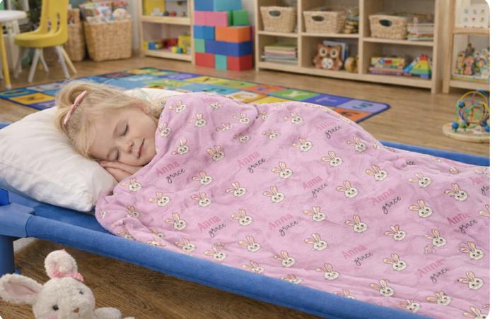 Personalized Easter Minky Blanket - 4 Designs