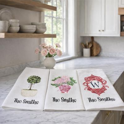 Personalized Spring Towels