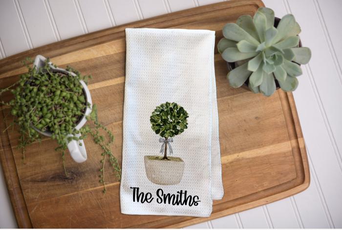 Personalized Spring Towels
