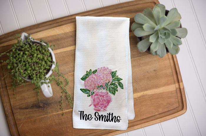 Personalized Spring Towels