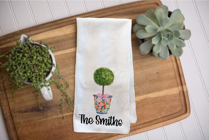 Personalized Spring Towels