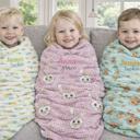  Personalized Easter Minky Blanket - 4 Designs