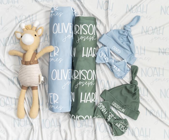 Baby Swaddle Gift Set