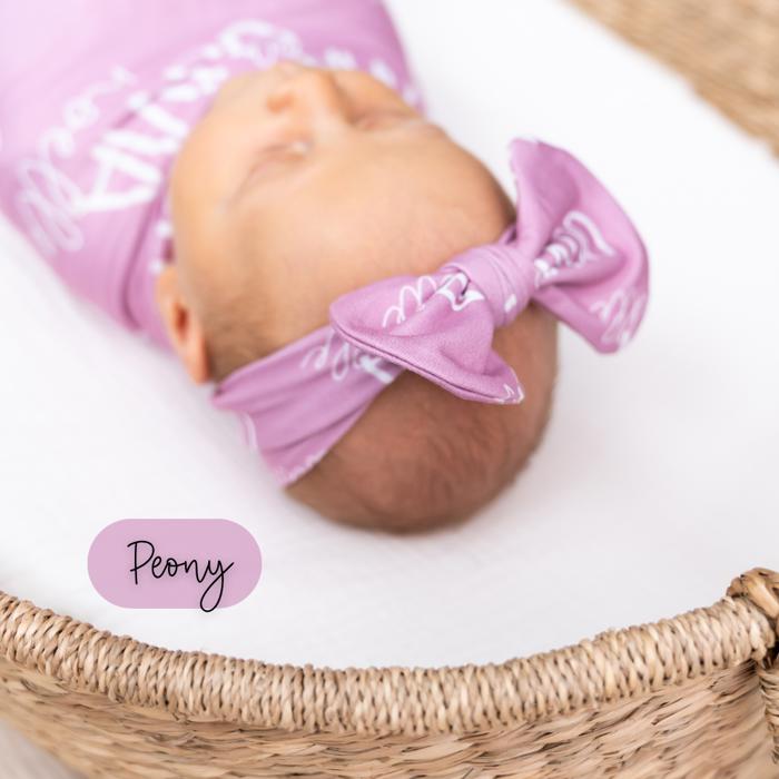 Personalized Baby Swaddle Blanket Bundles - Build Your Bundle