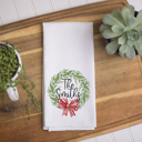 Design 5 Personalized Christmas Waffle Towel