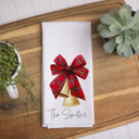  Personalized Christmas Kitchen Towel – Ring the Bells